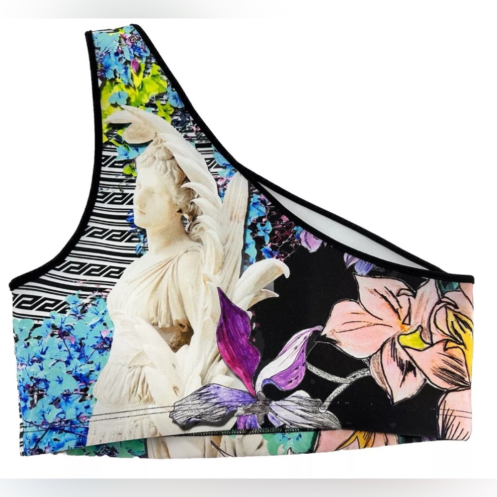 Clover canyon bathing suit top or perfect piece of art for hotshot, overalls ect